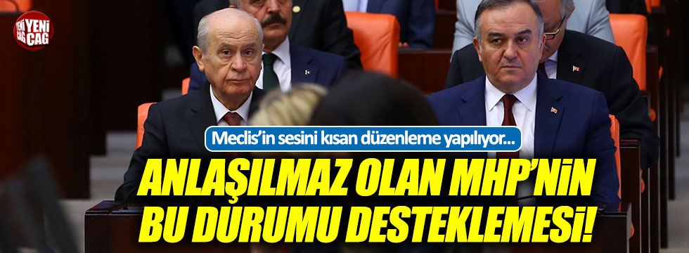 Tezkan: "Meclis'in sesi kısılıyor, anlaşılmaz olan MHP'nin desteği!"
