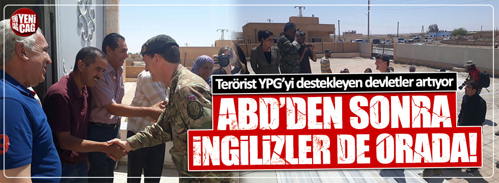 İngiliz komutan YPG'yi ziyaret etti