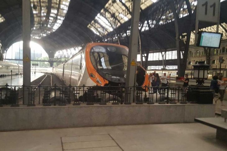 Barcelona'da tren kazası