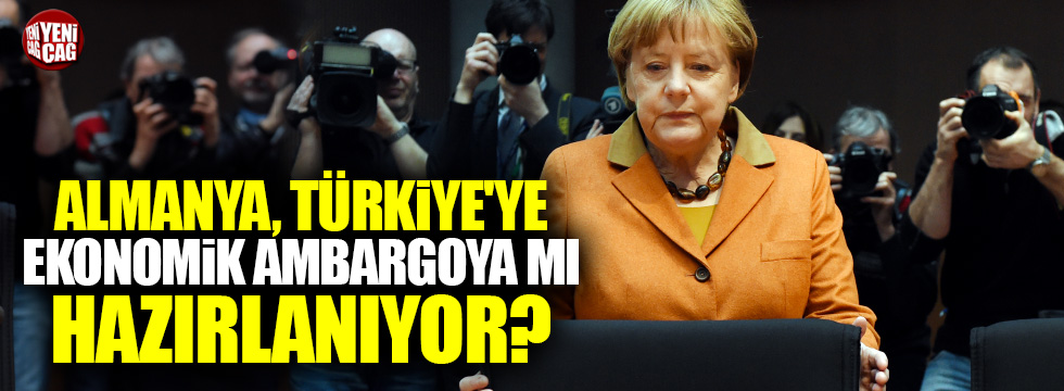 Merkel'den, Türkiye'ye yaptırım hamlesi