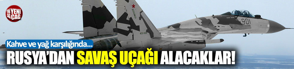 Endonezya, kahve karşılığında Rusya'dan savaş uçağı alacak!