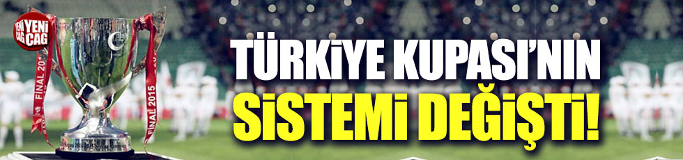 TFF, Türkiye Kupası statüsünün değiştiğini açıkladı