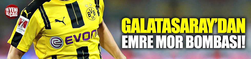 Galatasaray, Fenerbahçe'nin de ilgilendiği Emre Mor için teklif yaptı!