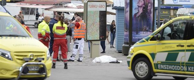 Finlandiya'da 7 kişi bıçaklandı