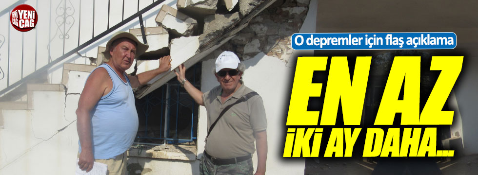 Bodrum'da depremler devam edecek mi?