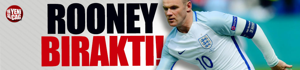 Rooney, milli takım kariyerini noktaladı