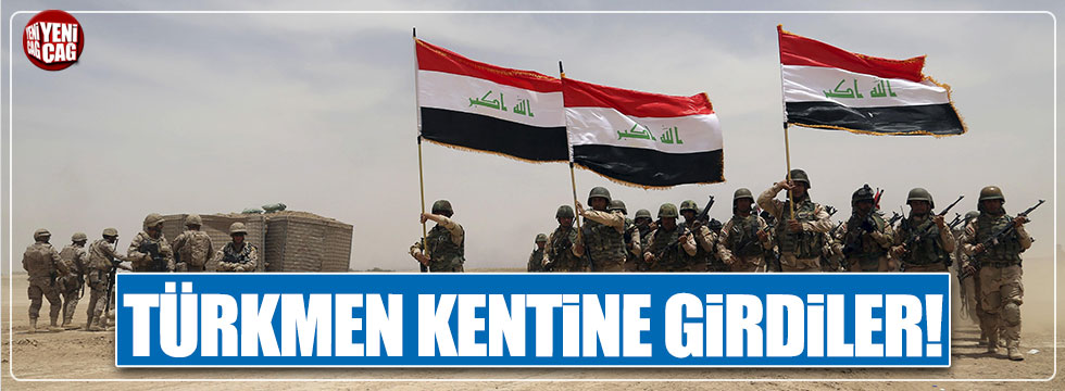 Irak ordusu Türkmen kenti Telafer'e girdi!
