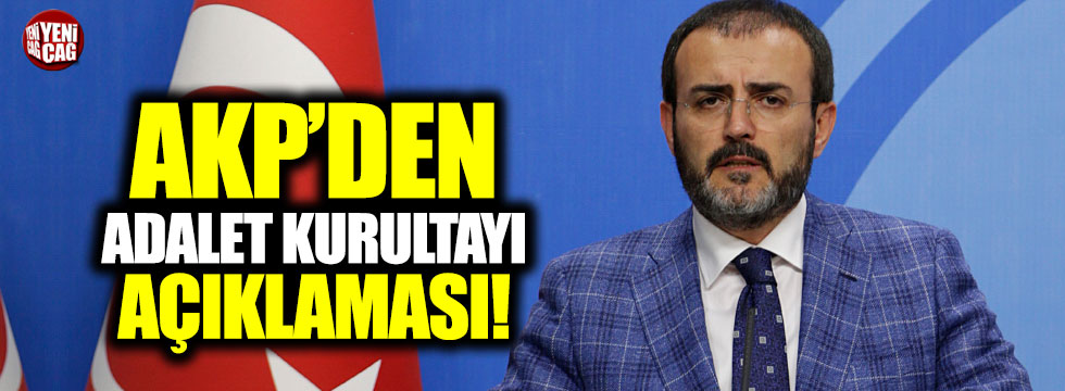 AKP'den Adalet Kurultayı açıklaması