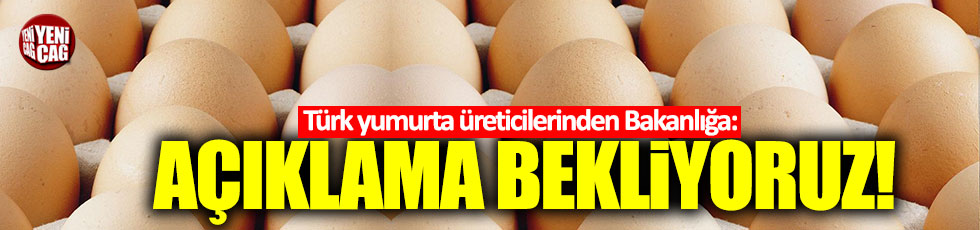 Türk yumurta üreticilerinden Bakanlığa: Açıklama bekliyoruz
