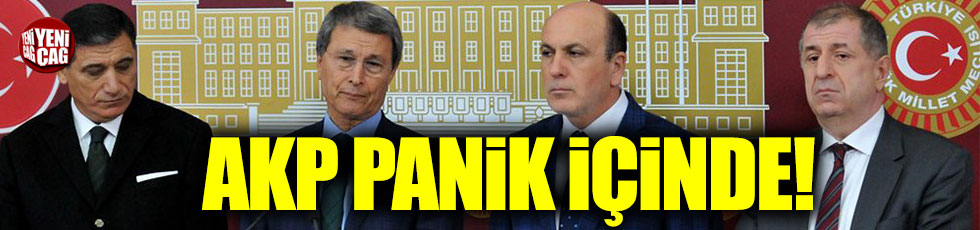 Halaçoğlu ve Ok: "AKP panik içinde!"