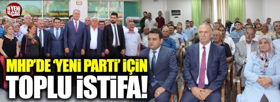 MHP Niğde'de istifa depremi... 300 istifa!
