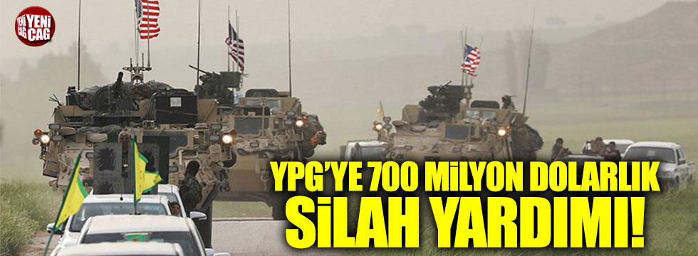 ABD’den YPG’ye 700 milyon dolarlık silah!