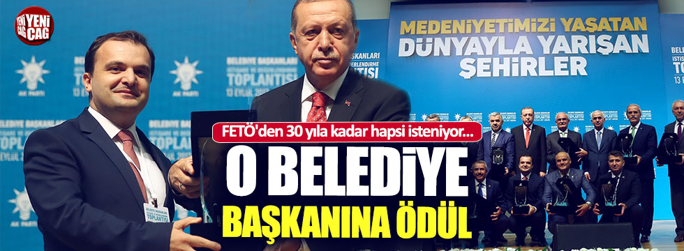 FETÖ'den yargılanan Başkan'a Erdoğan'dan ödül