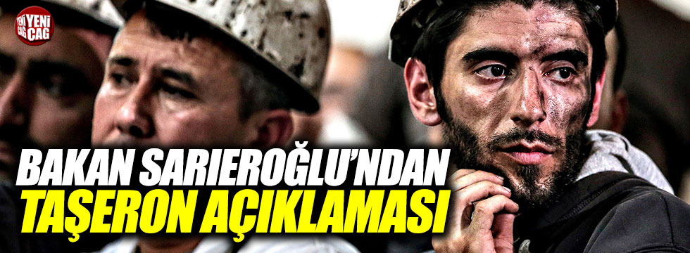 Bakan Sarıeroğlu'ndan 'taşeron' açıklaması
