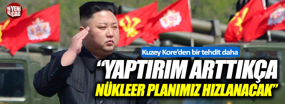 Kuzey Kore: Yaptırımlar arttıkça, nükleer planlarımız hızlanacak