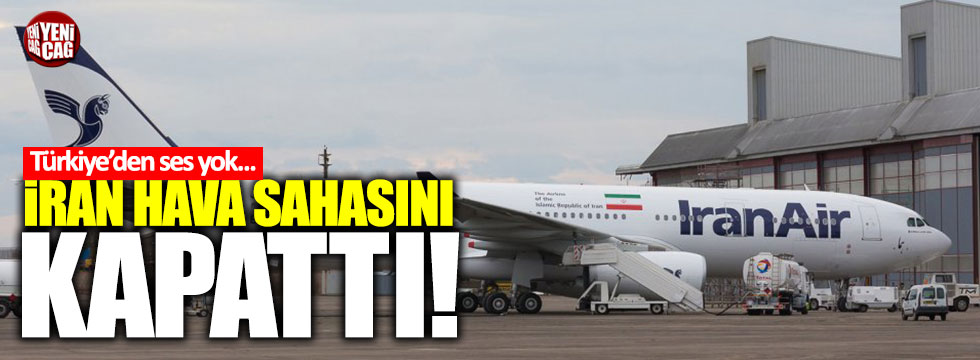 İran, Peşmerge yönetimine hava sahasını kapattı!