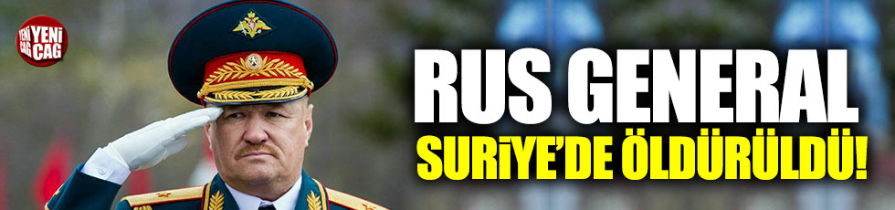 Suriye'deki IŞİD saldırısında Rus general öldürüldü!