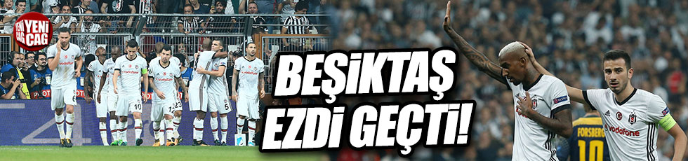 Beşiktaş Şampiyonlar Ligi'nde tarih yazıyor