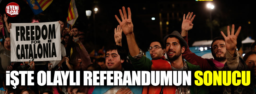 İspanya'da referandum sonuçları açıklandı