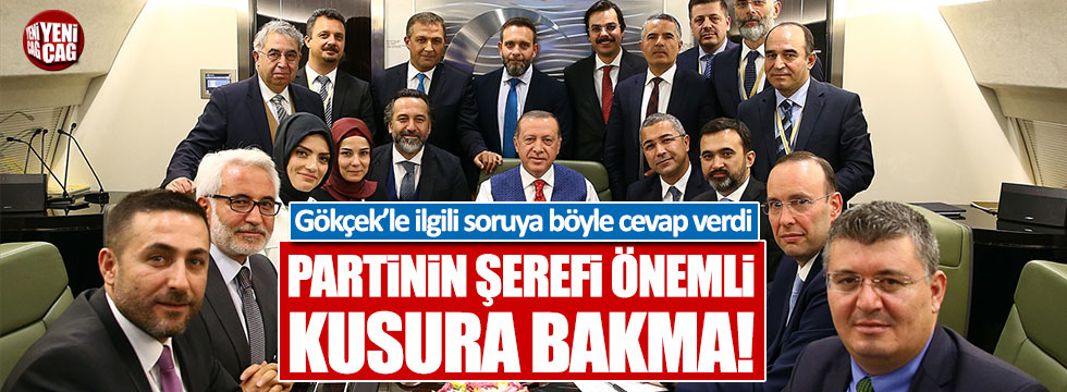 Erdoğan'dan Gökçek açıklaması: Partinin şerefi önemli, kusura bakma!