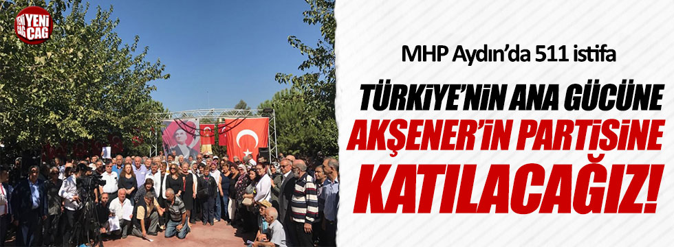 MHP'de toplu istifa: Akşener'in partisine katılacağız