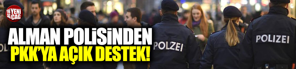 Alman polisinden skandal tweet