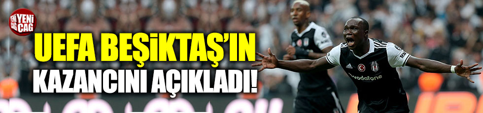 UEFA Beşiktaş'ın kazancını açıkladı!
