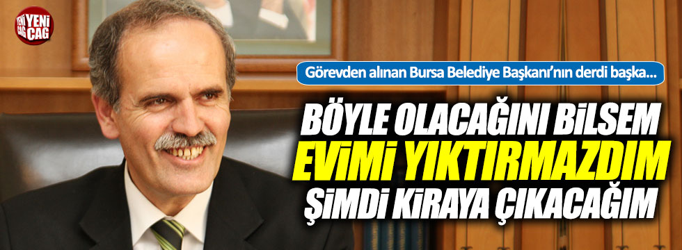 AKP'li Altepe: "Hazırlıksız yakalandım"