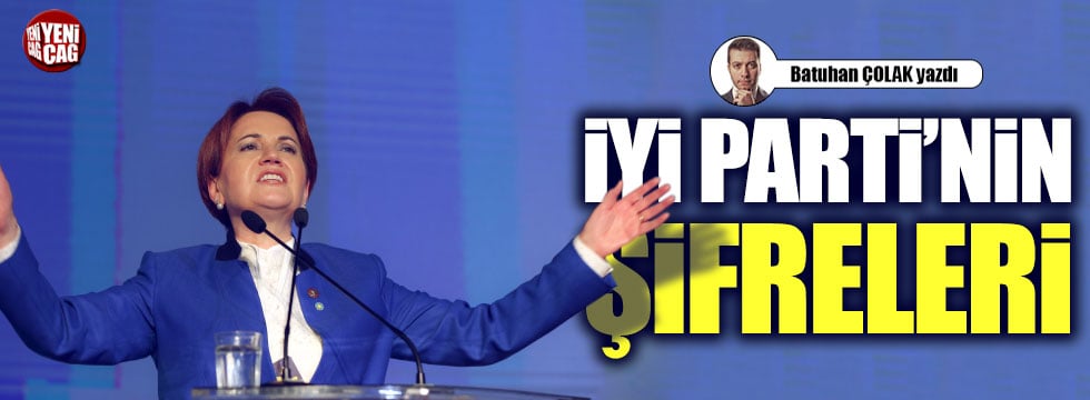 İYİ Parti'nin şifreleri