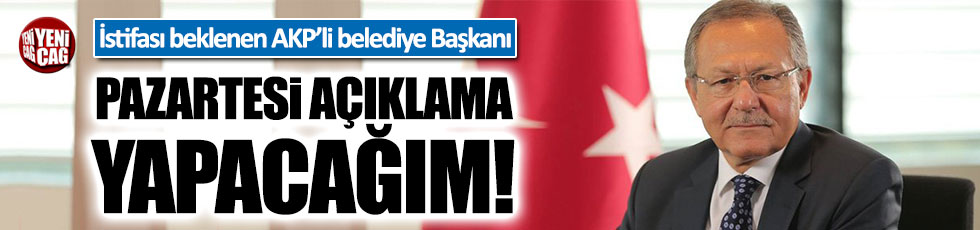 İstifası istenen Balıkesir'in AKP'li Belediye Başkanı'ndan açıklama