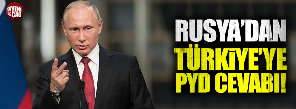 Rusya’dan Türkiye’ye PYD cevabı!