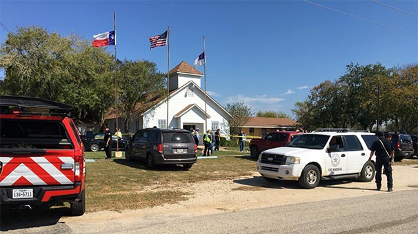 Teksas'ta kiliseye silahlı saldırı