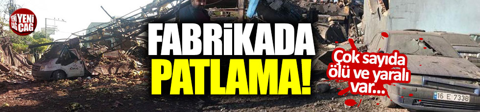 Bursa'da fabrikada patlama: 5 ölü
