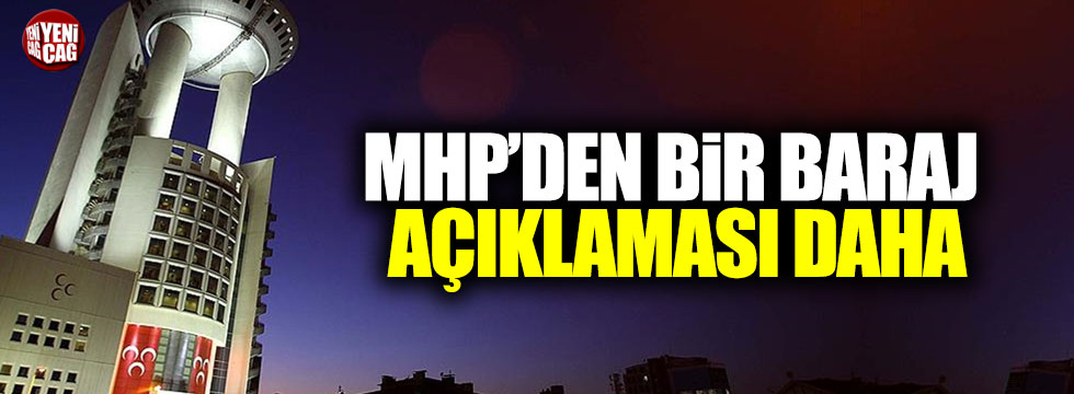 MHP'li Semih Yalçın'dan 'Seçim Barajı' açıklaması