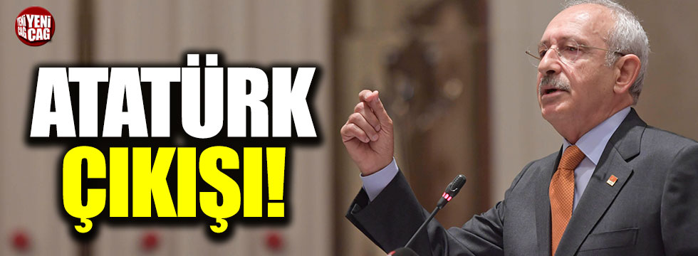 Kılıçdaroğlu: 'Atatürk hepimizin ortak değeridir'