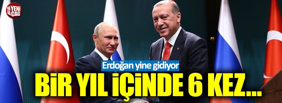 Erdoğan Rusya'da Putin ve Ruhani ile görüşecek