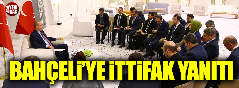 Erdoğan:'MHP ile her adımı atmaya varız'
