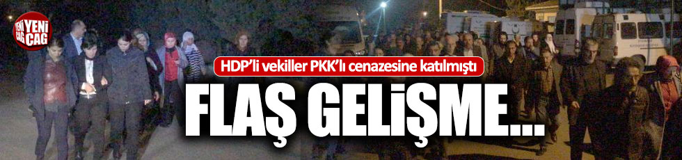 PKK'lı cenazesine katılan HDP'lilere soruşturma