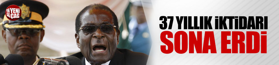 Mugabe'nin 37 yıllık iktidarı sona erdi