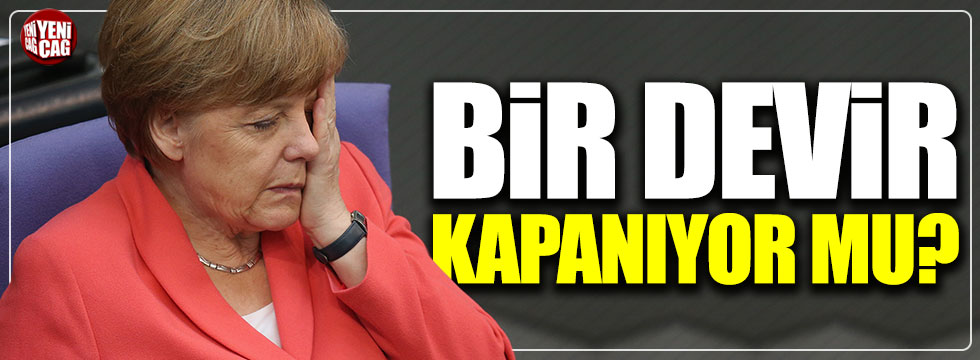 Almanya'da Merkel dönemi kapanıyor mu?