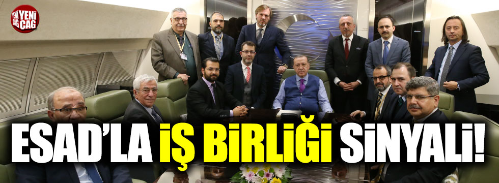 Erdoğan'dan Esad'la iş birliği sinyali