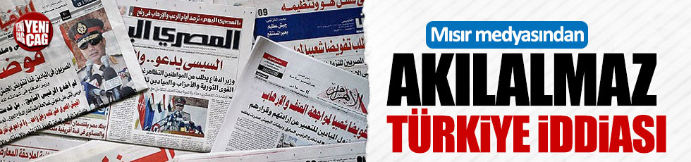 Mısır medyası: 'Türkiye Mısır'da iktidarı devirmek istiyor'