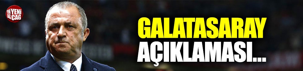 Fatih Terim'den Galatasaray açıklaması