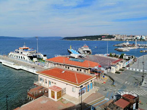 Gökçeada ve Bozcaada feribot seferleri iptal edildi (07 Şubat 2021) - Resim : 2