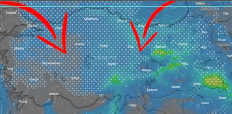 Dikkat dikkat Tulpar Fırtınası geliyor. Soğuk hava kasırgasının tarihi belli oldu. Bu cephe dondurucu soğuk içerir! - Resim : 1