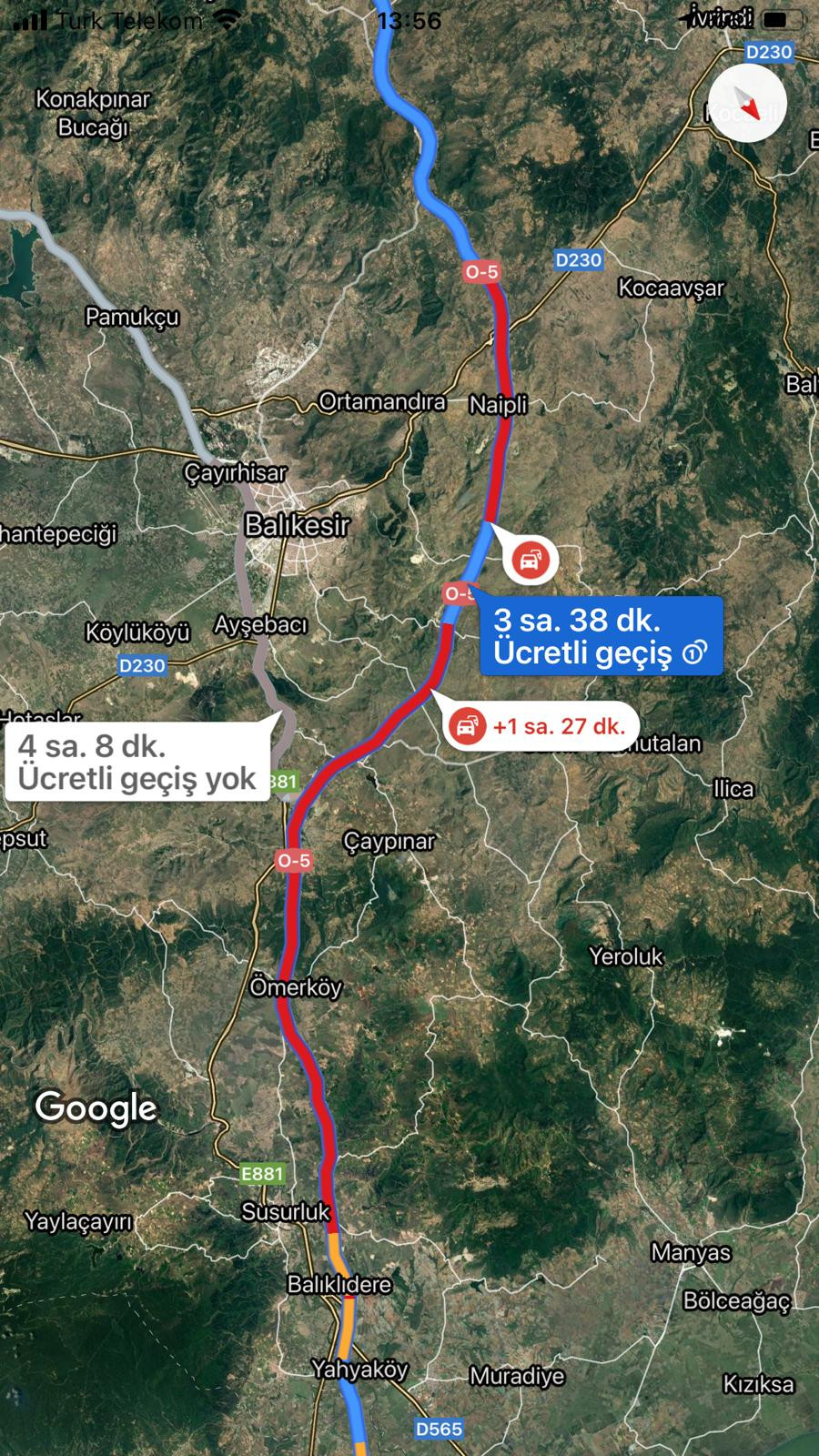 Bursa-İzmir Otoyolu kapandı - Resim : 11