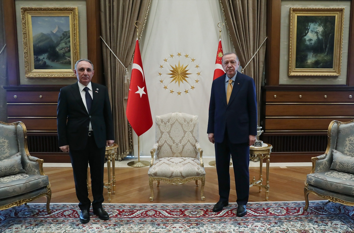 Erdoğan Azerbaycan Başsavcısı ile görüştü - Resim : 2