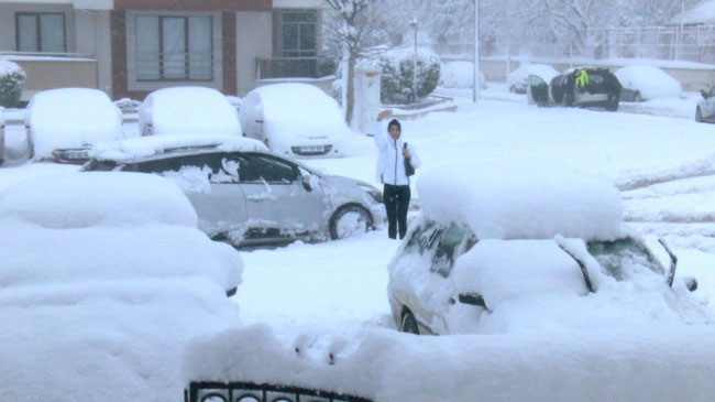 Balıkesir’de rekor kar yağışı - Resim : 4