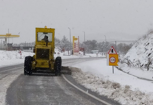 Balıkesir’de rekor kar yağışı - Resim : 1