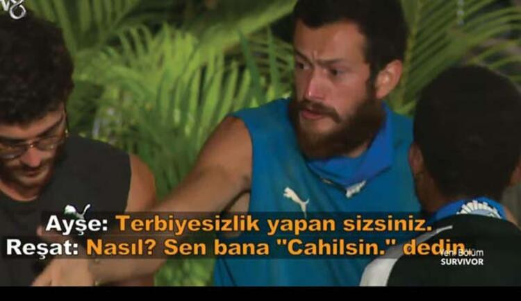 Survivor'da büyük kavga. Anlat Bakalım’da ortalık karıştı. Reşat ve Ayşe birbirine girdi - Resim : 8
